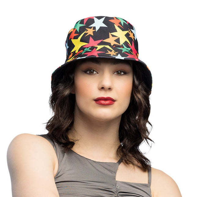 Bucket hat Stars van Boland koop je bij Partywinkel