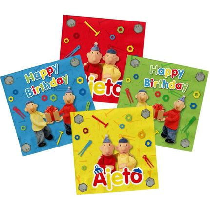 Buurman & Buurman Servetten Papier 33cm 20st van Folat koop je bij Partywinkel