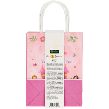 Torebki na przyjęcia Księżniczki 27cm 6szt