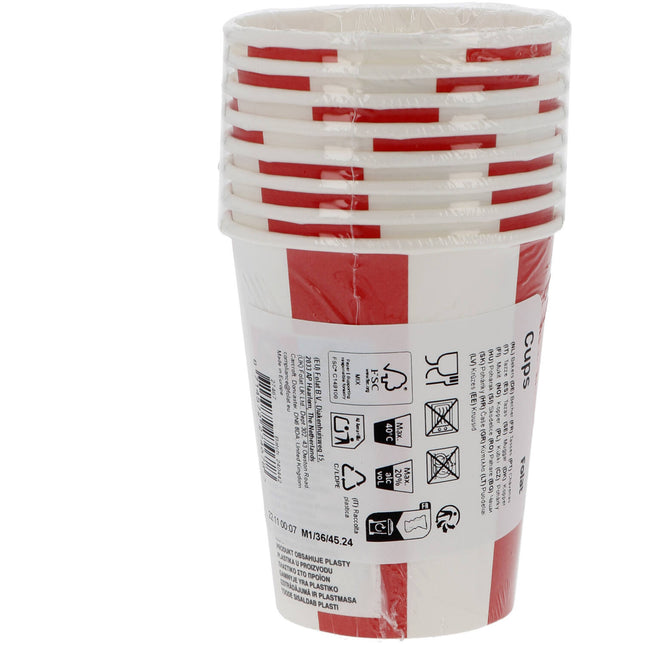 Kubki pirackie 250ml 8szt