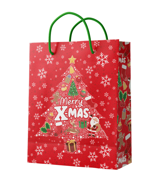 Cadeautas L - X - mas van Paper Dreams koop je bij Partywinkel