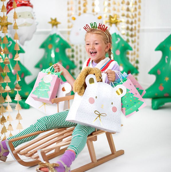 Cadeautasje Kerstboom 20cm van Partydeco koop je bij Partywinkel