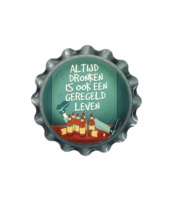 Zielone podstawki Always Drunk 11cm