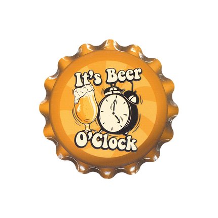 Pomarańczowe podstawki Bear O'Clock 11cm