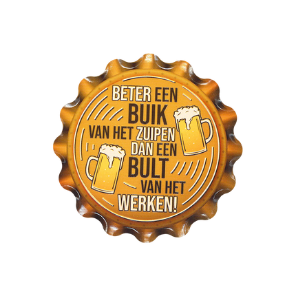 Pomarańczowa podstawka Belly Of Boozing 11 cm