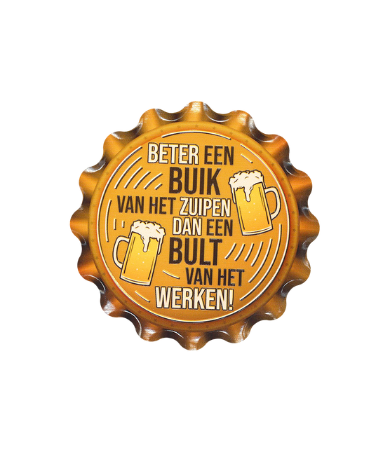 Pomarańczowa podstawka Belly Of Boozing 11 cm