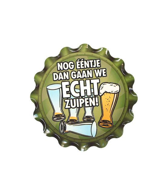Zielone podstawki Real Booze 11 cm