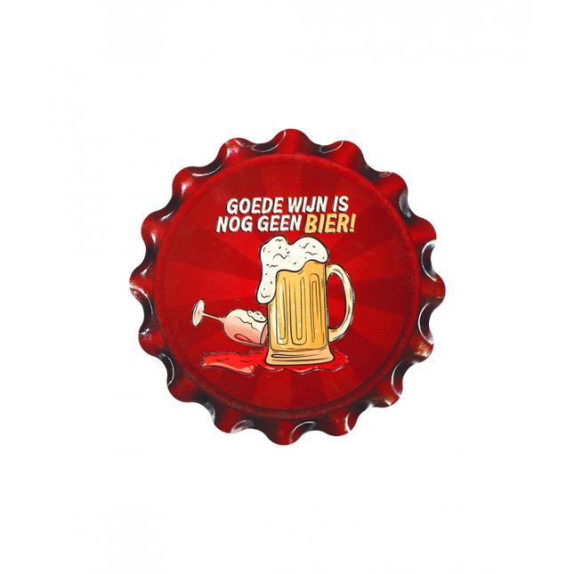 Czerwone podstawki pod dobre wino 11 cm