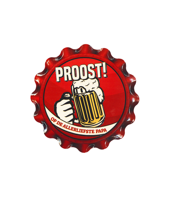 Czerwone podstawki Dad 11cm