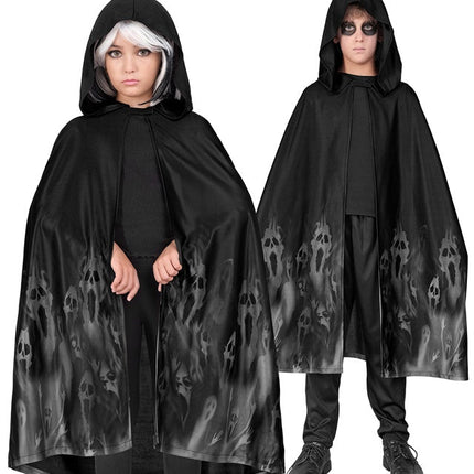 Cape Geest Zwart 90 CM van Widmann koop je bij Partywinkel