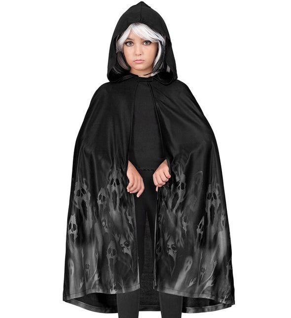 Cape Geest Zwart 90 CM van Widmann koop je bij Partywinkel