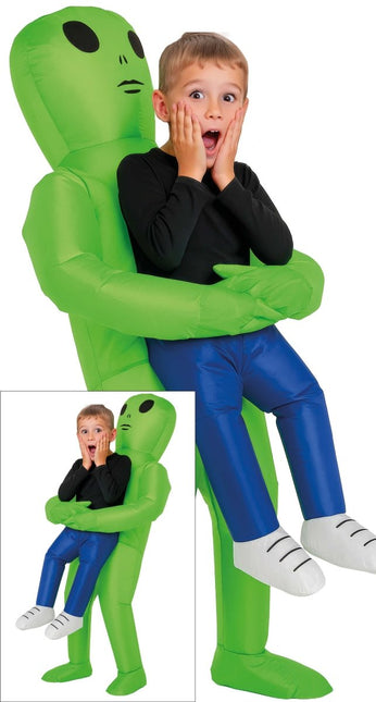 Carry Me Kostuum Alien Kind van Fiestas Guirca koop je bij Partywinkel