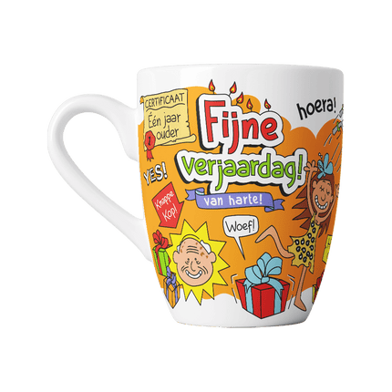 Cartoonmok - Fijne verjaardag van Paper Dreams koop je bij Partywinkel