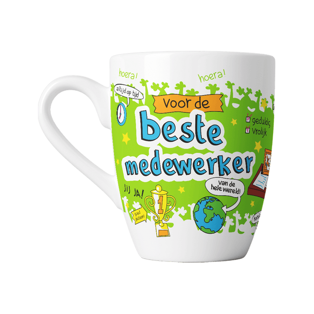 Cartoonmok - Medewerker van Paper Dreams koop je bij Partywinkel