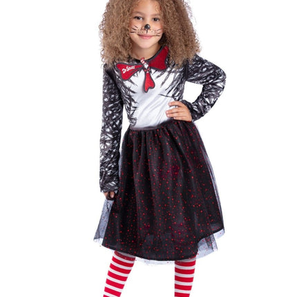 Cat In The Hat Jurk Meisje van Smiffys koop je bij Partywinkel