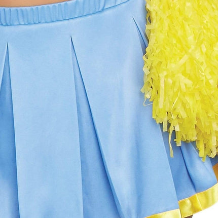 Cheerleader Pak Blauw Dames Leg Avenue - Partywinkel - 714718545455