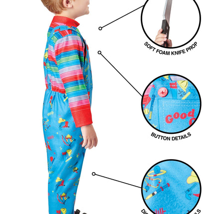 Kostium Chucky niebieski