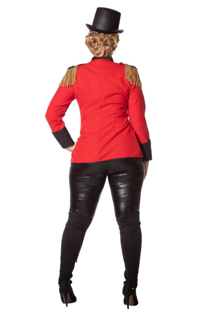 Circus Jas Rood Dames van Wilbers & Wilbers koop je bij Partywinkel