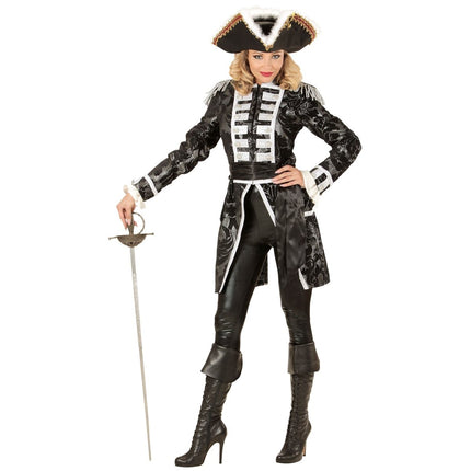 Circus Jas Zwart Zilver Dames van Widmann koop je bij Partywinkel