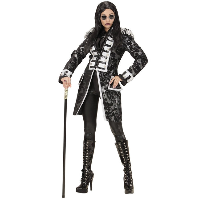 Circus Jas Zwart Zilver Dames van Widmann koop je bij Partywinkel