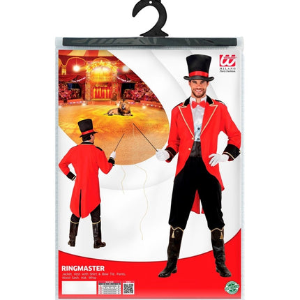 Circus Kostuum Heren Directeur - Partywinkel - 8003558891412