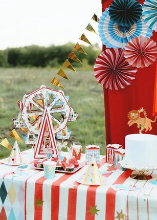 Circus Tafeldecoratie Snackkraam 50cm van Partydeco koop je bij Partywinkel