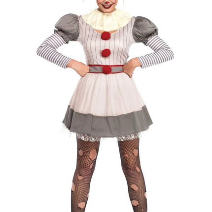 Clown Jurk Dames Leg Avenue - Partywinkel - 714718535494