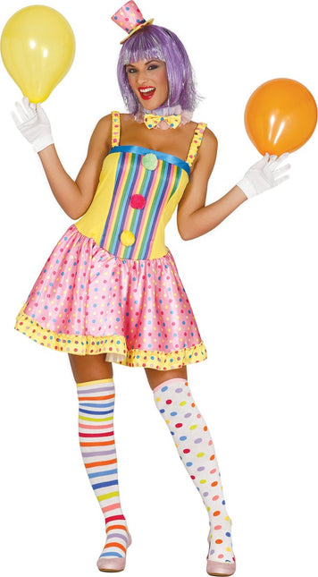 Clown Kostuum Dames - Partywinkel - 8434077849149