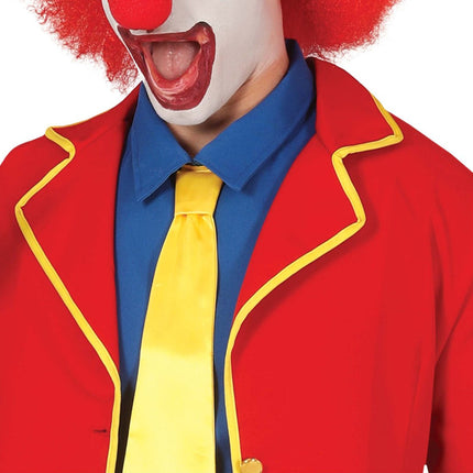 Clown Pak Rood Blauw Geel van Fiestas Guirca koop je bij Partywinkel