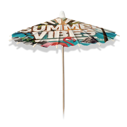 Kolorowe patyczki koktajlowe Summer Vibes 8 szt
