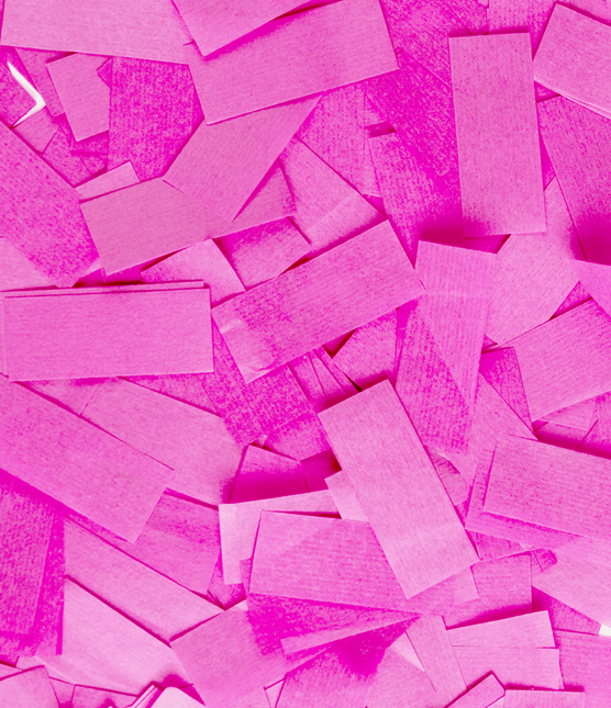 Confetti kanon 60 cm - Gender reveal meisje papier van Paper Dreams koop je bij Partywinkel