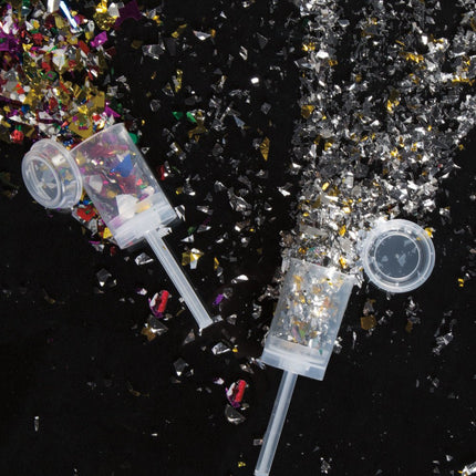 Confetti Kanon Gekleurd 13cm van Unique koop je bij Partywinkel