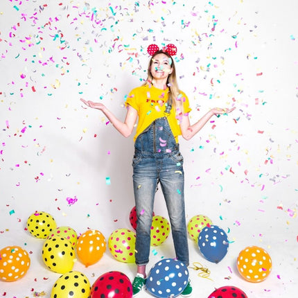 Confetti Kanon Gekleurd Papier 40cm van Partydeco koop je bij Partywinkel