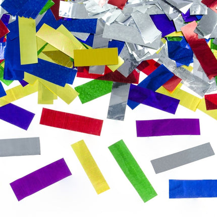 Confetti Kanon Gekleurde Mix 80cm van Partydeco koop je bij Partywinkel