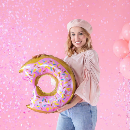 Confetti Kanon Gender Reveal Meisje 60cm van Partydeco koop je bij Partywinkel