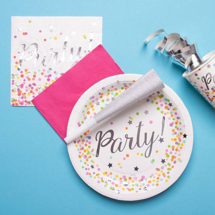 Confetti Party Servetten 33cm 16st van Folat koop je bij Partywinkel