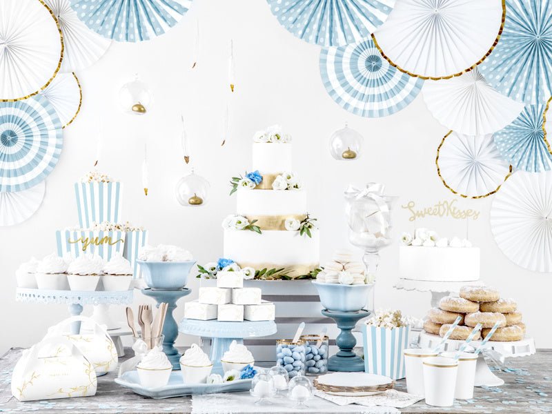 Confetti Rondjes Lichtblauw van Partydeco koop je bij Partywinkel