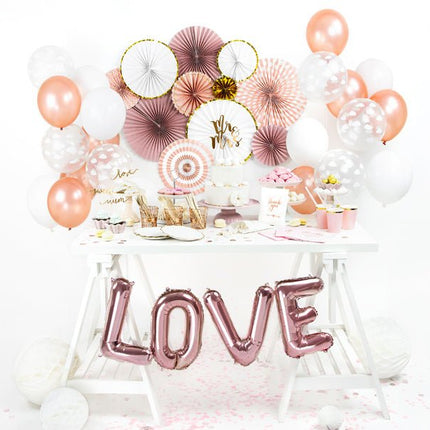 Confetti Rondjes Lichtroze van Partydeco koop je bij Partywinkel