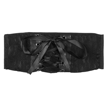 Corset Dames Zwart M/L van Boland koop je bij Partywinkel