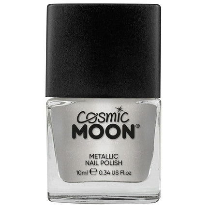 Cosmic Moon Metallic Nail Polish Silver 14ml van Moon Creations koop je bij Partywinkel