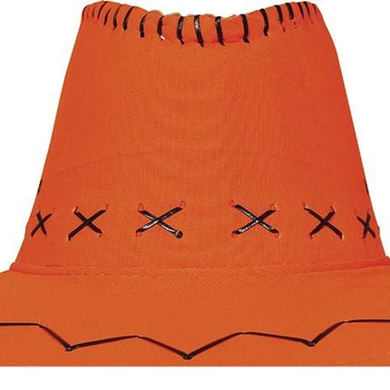 Cowboy Hoed Oranje - Partywinkel - 8434077230305