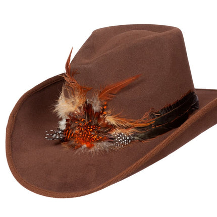 Cowboy Hoed Veren van Wilbers & Wilbers koop je bij Partywinkel