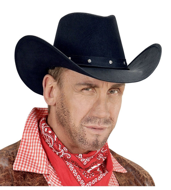 Cowboy Hoed Zwart van Widmann koop je bij Partywinkel