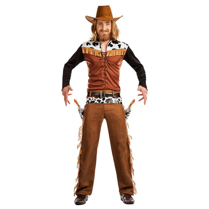Cowboy Kostuum Bruin Heren van Boland koop je bij Partywinkel