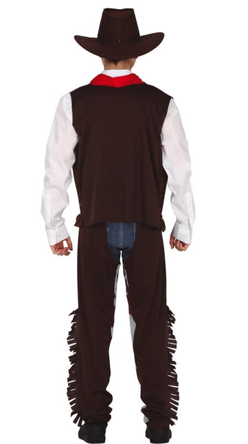 Cowboy Kostuum Heren - Partywinkel - 8434077848845