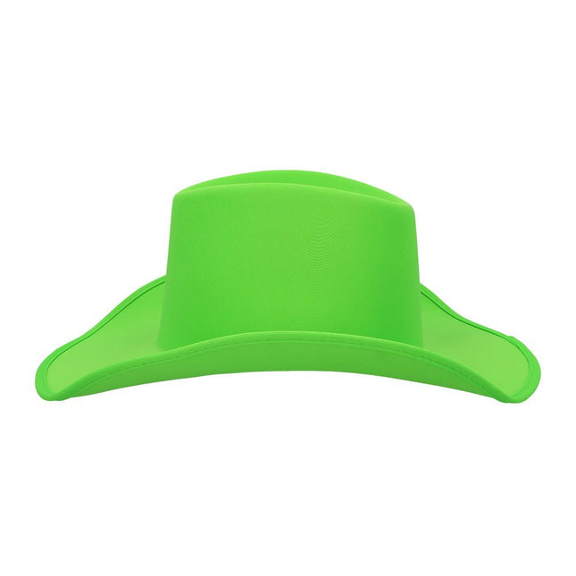 Cowboyhoed Blaze – Neongroen UV van Boland koop je bij Partywinkel
