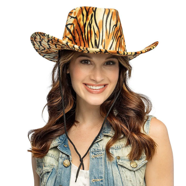 Cowboyhoed Wild tijger van Boland koop je bij Partywinkel