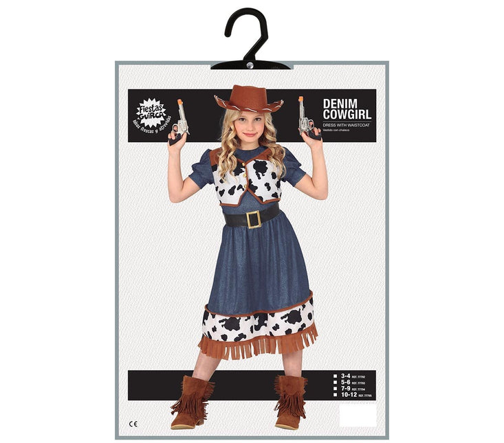 Cowgirl Jurk Meisje van Fiestas Guirca koop je bij Partywinkel