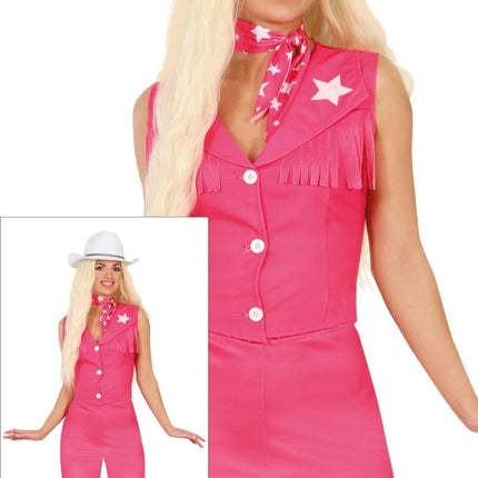 Cowgirl Kostuum Roze Dames van Fiestas Guirca koop je bij Partywinkel