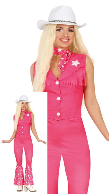 Cowgirl Kostuum Roze Dames van Fiestas Guirca koop je bij Partywinkel